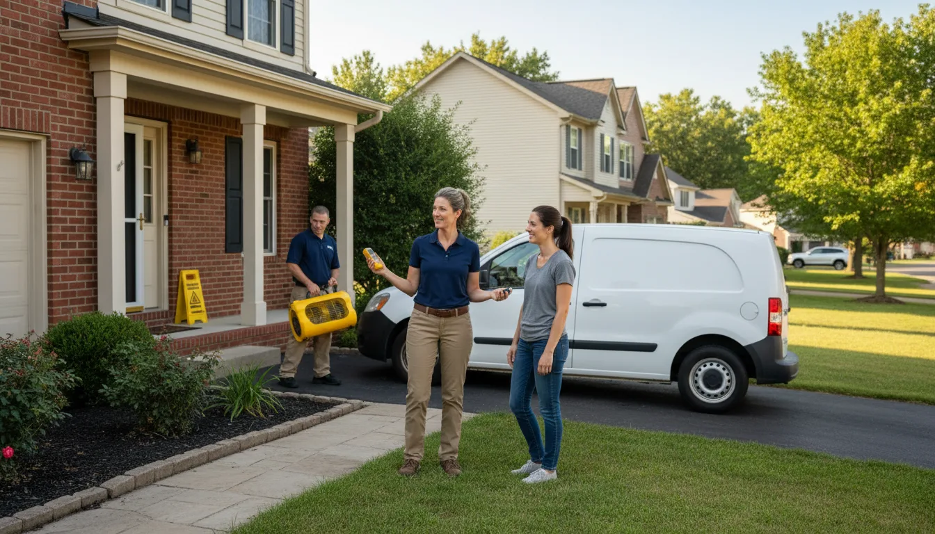 Water restoration image for Flood Water Cleanup, Removal And Restoration Services in Cleverdale, NY